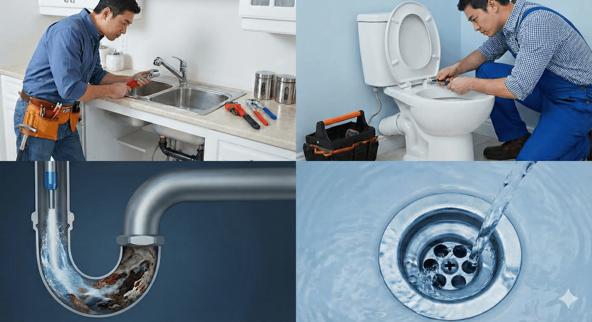 참좋은배관 - 프리미엄 배관 케어 서비스 배경